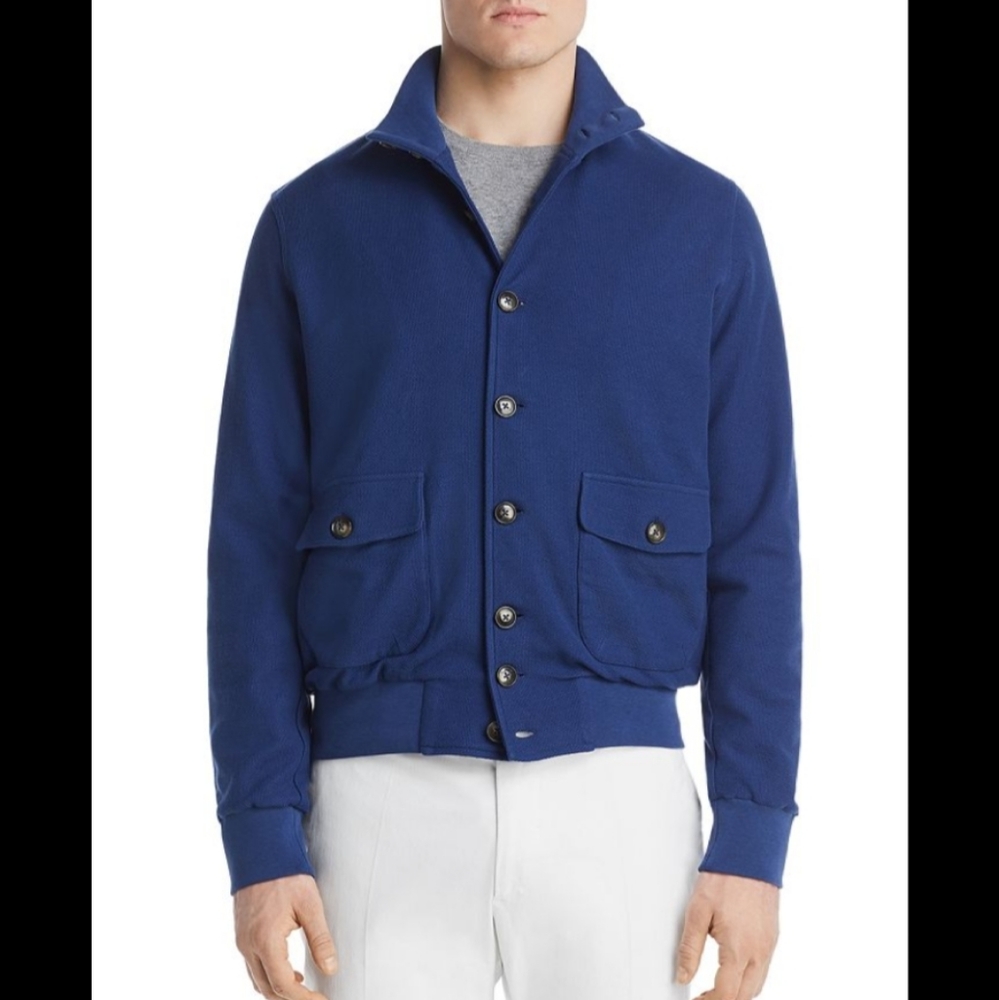 Dylan Gray Textured Button Front Jacket